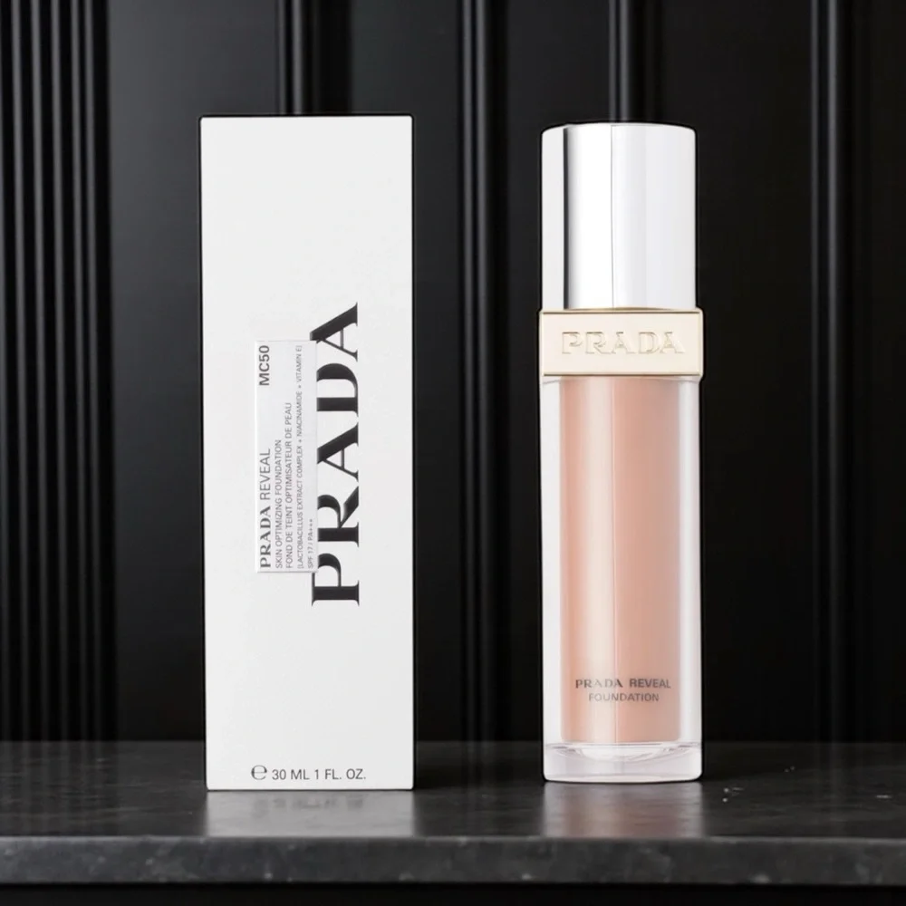 ✨ Prada Reveal Skin Optimizing Foundation | Shade MC50 (Cool Medium) ✨